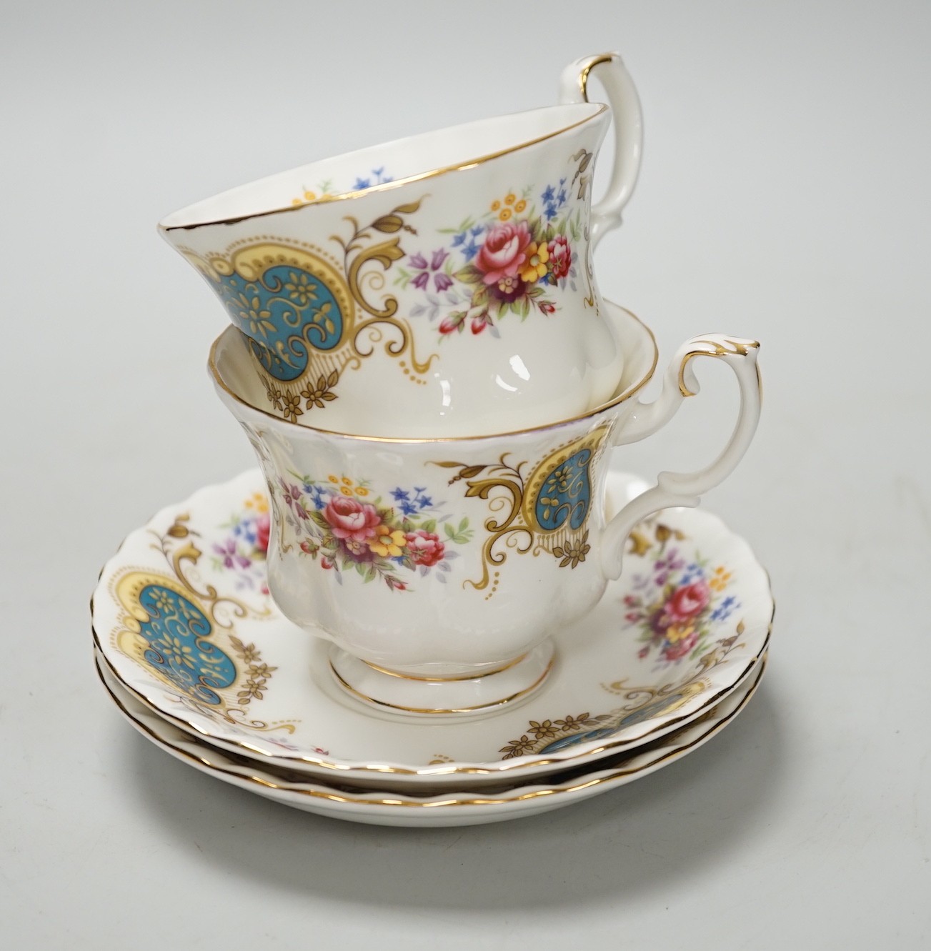 A Royal Albert ‘Berkeley’ pattern tea and coffee service